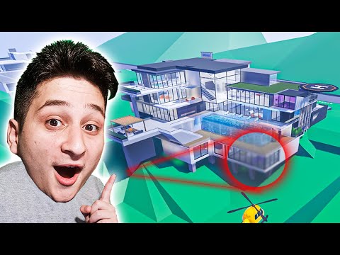 რა იმალება საიდუმლო ბაზაზე Mega Mansion Tycoon roblox ubralod noobi